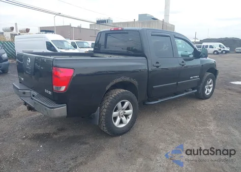 2008 Nissan Titan Se из США, поврежденный, VIN 1N6AA07C58N333064